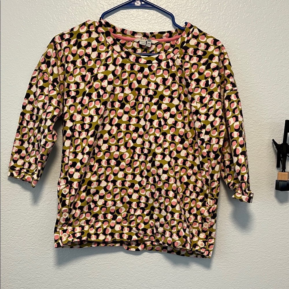 Boden Multicolor Patterned Blouse